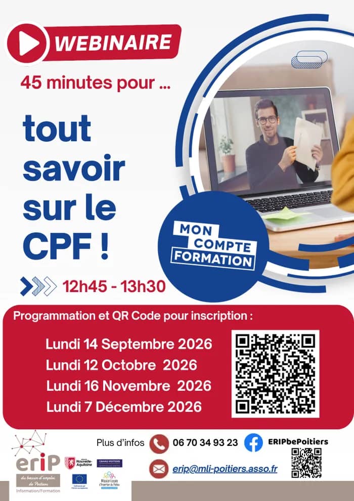 Illustration de l'événement : 45 minutes pour tout savoir sur le CPF