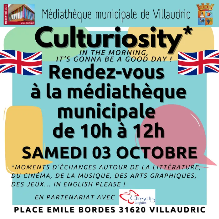 Illustration de l'événement : Culturiosity