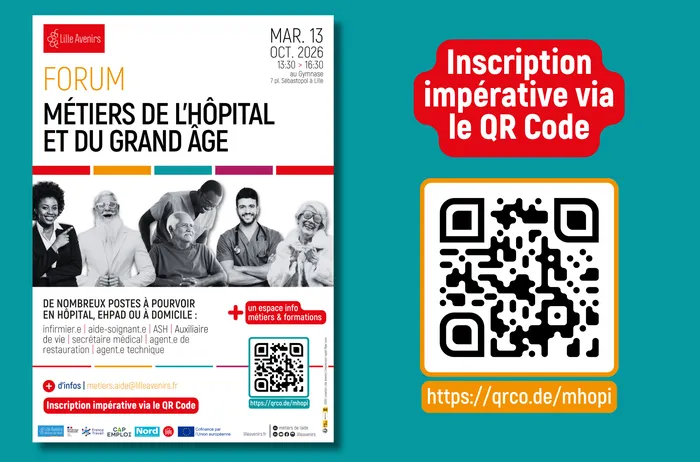 Illustration de l'événement : Forum : métiers de l'hôpital et du grand âge