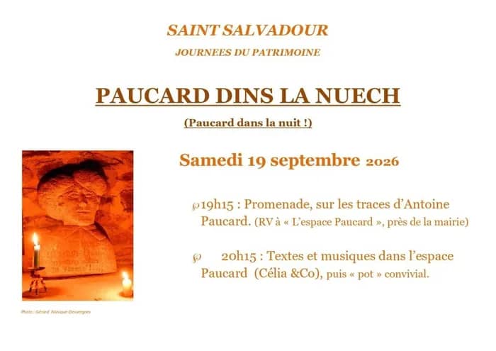 Illustration de l'événement : Paucard dins la nuech - Paucard dans la nuit