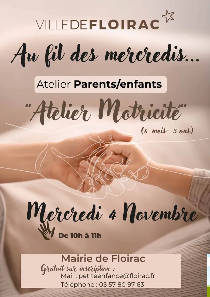 Illustration de l'événement : atelier parents enfants "Motricité"