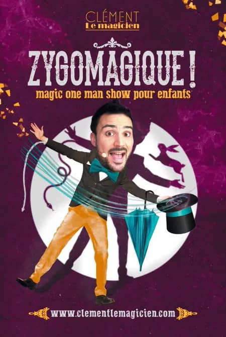 Illustration de l'événement : Zygomagique, un one-man-show pour enfants
