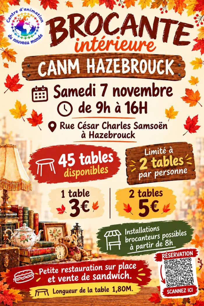 Illustration de l'événement : Brocante en salle