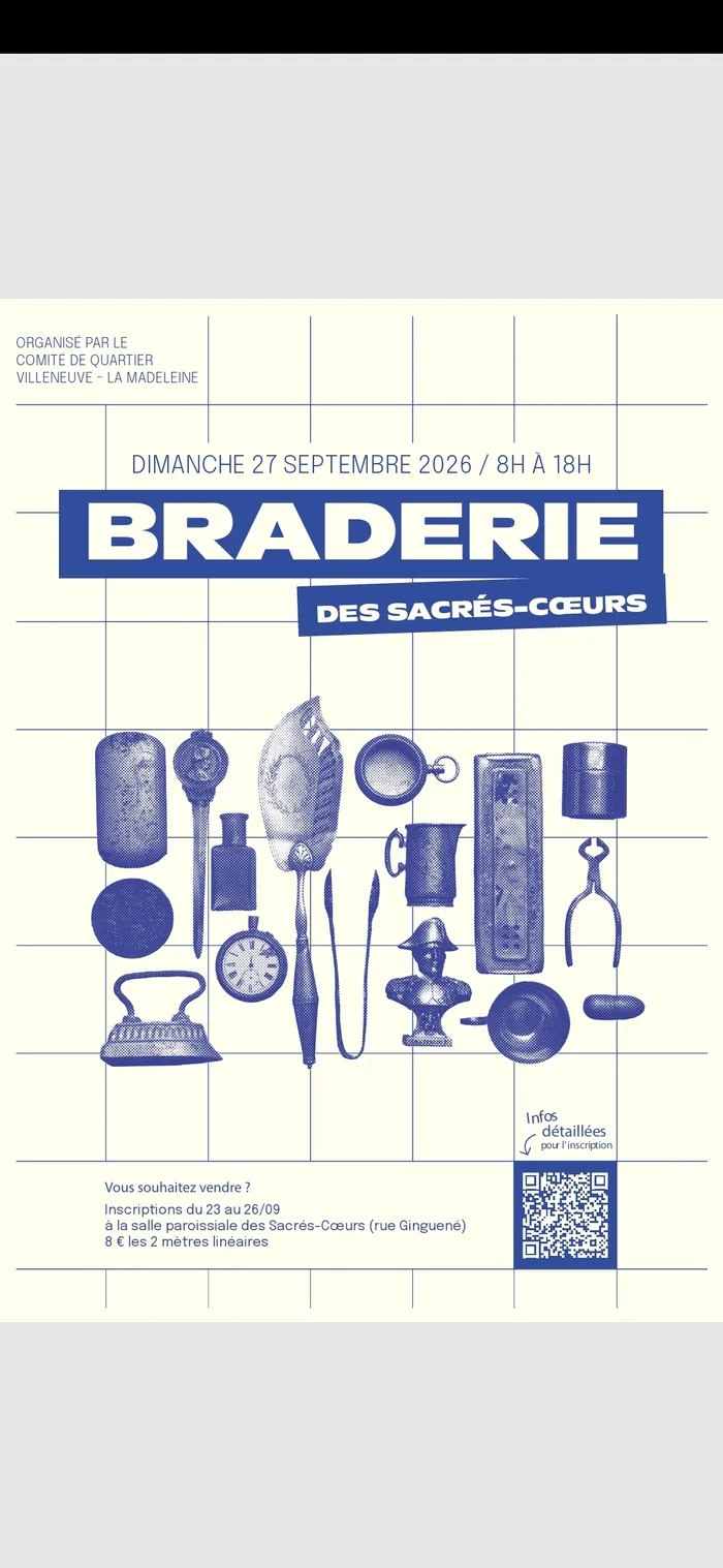 Illustration de l'événement : Braderie Sacrés Coeurs 2026
