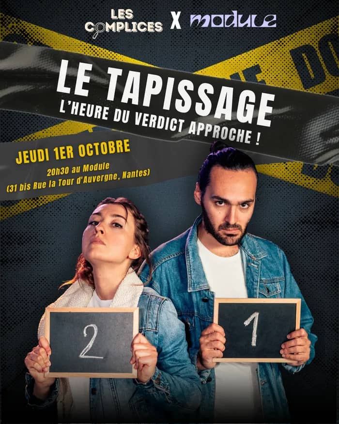 Illustration de l'événement : Le Tapissage | Les Complices Impro