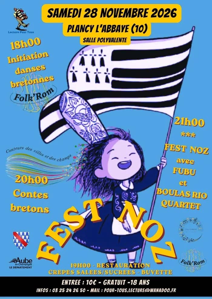 Illustration de l'événement : Soirée bretonne - contes et fest noz