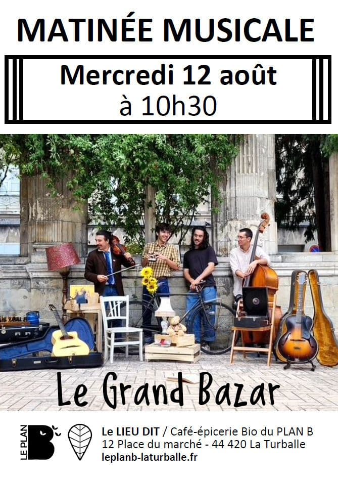 Illustration de l'événement : Matinée musicale : Le Grand Bazar