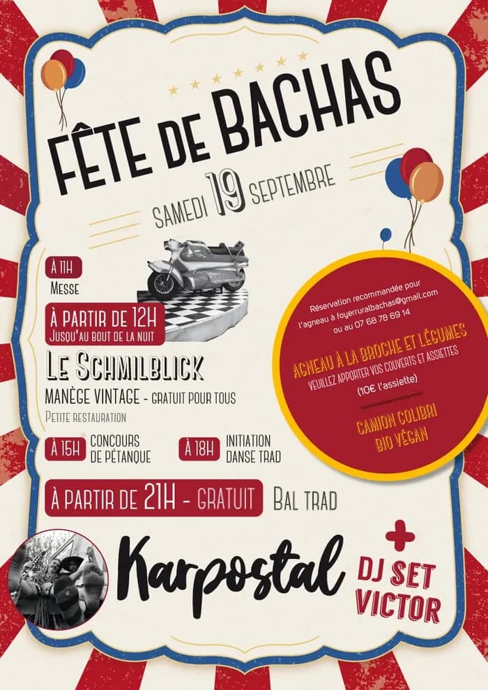 Illustration de l'événement : Fête du village de Bachas