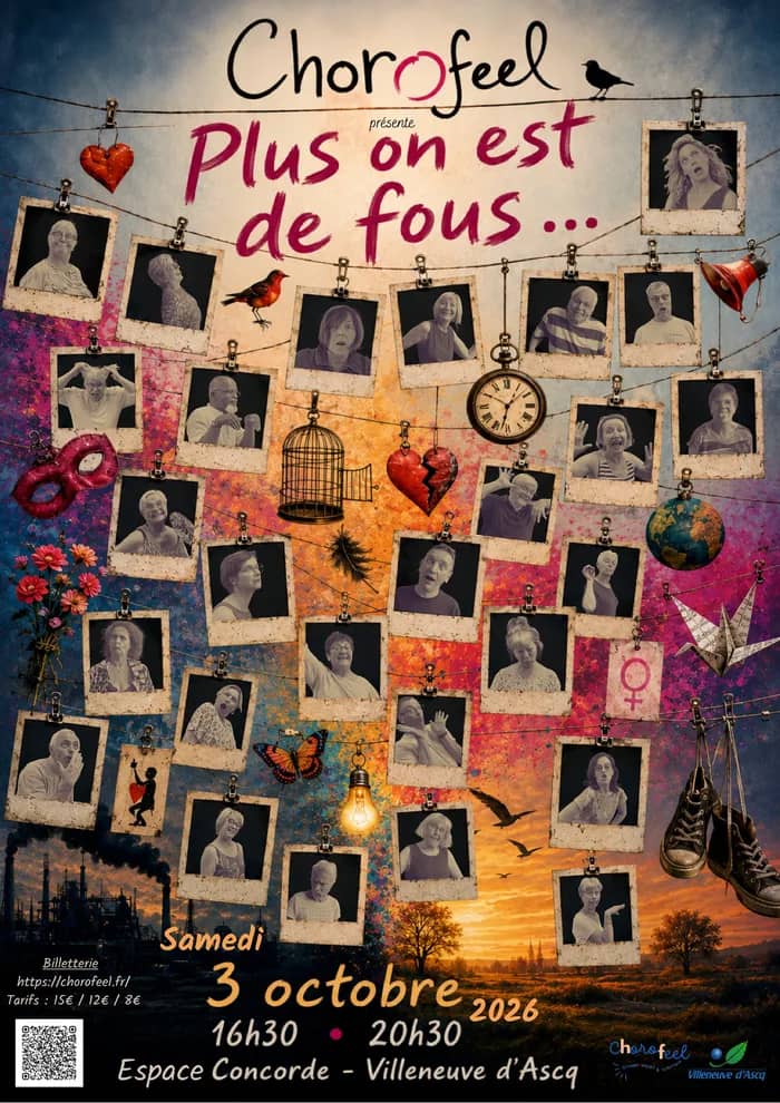 Illustration de l'événement : Plus on est de fous...