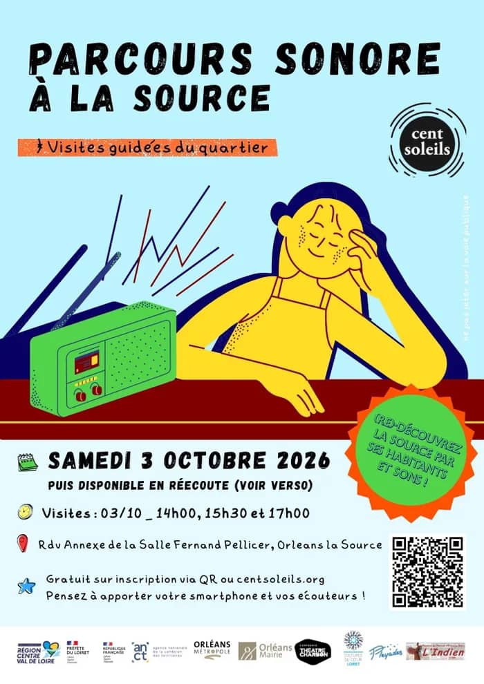 Illustration de l'événement : PARCOURS SONORE DANS LE QUARTIER DE LA SOURCE