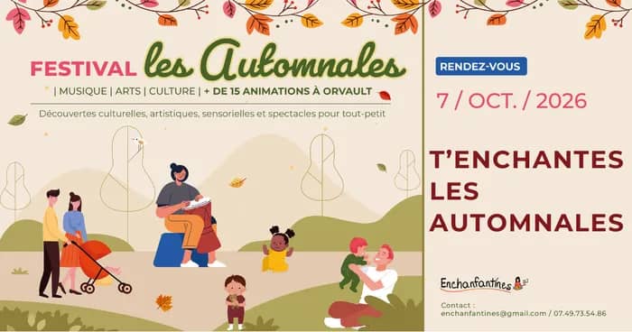 Illustration de l'événement : Les Automnales d’Enchanfantines 2026 - T'enchantes les automnales 2026