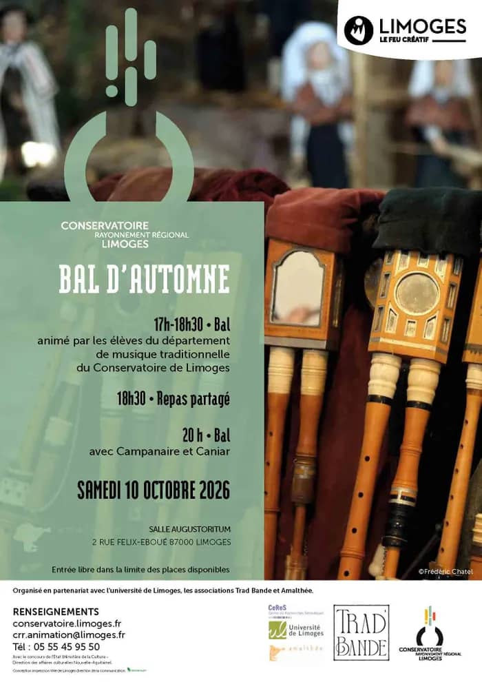 Illustration de l'événement : Colloque : Patrimonialisation, médiations et sauvegarde des cultures traditionnelles Langue, danses, « musiques trad » en Limousin et ailleurs