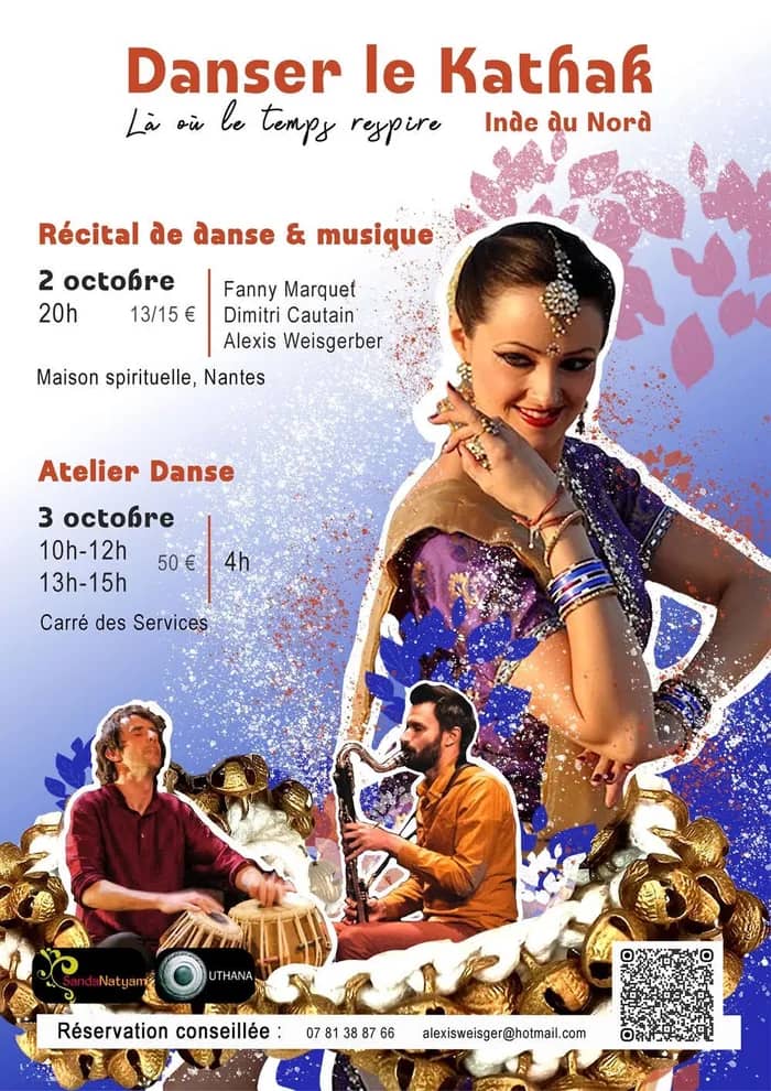 Illustration de l'événement : Récital de danse Kathak (Inde du Nord)