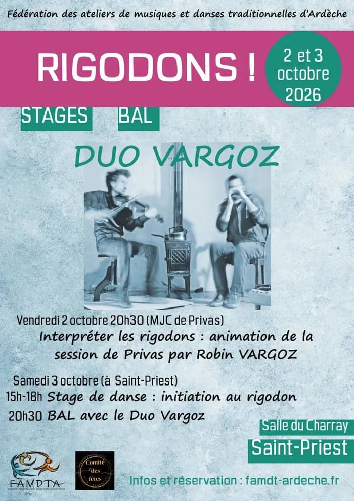 Illustration de l'événement : Journée Rigodon avec le Duo Vargoz