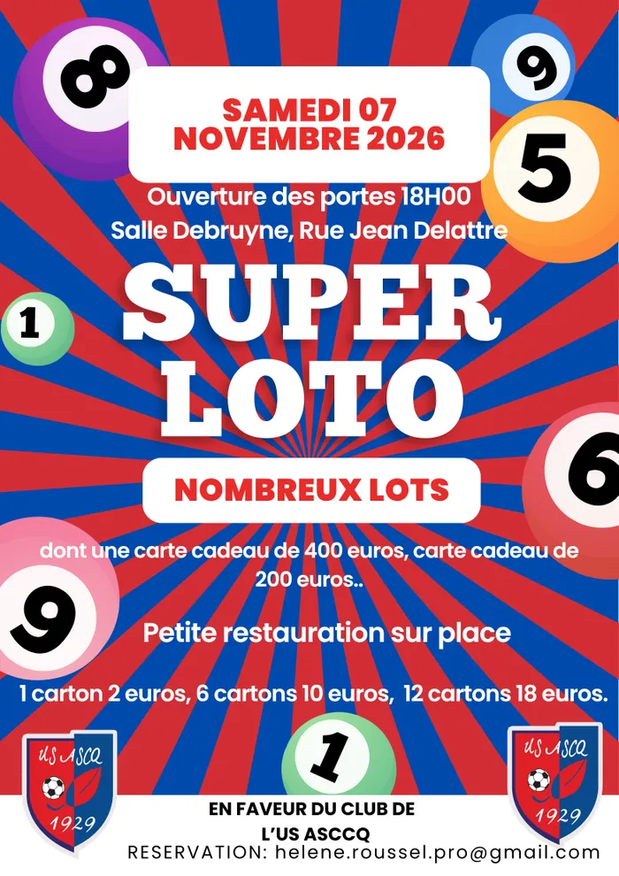 Illustration de l'événement : Super Loto de l'US Ascq