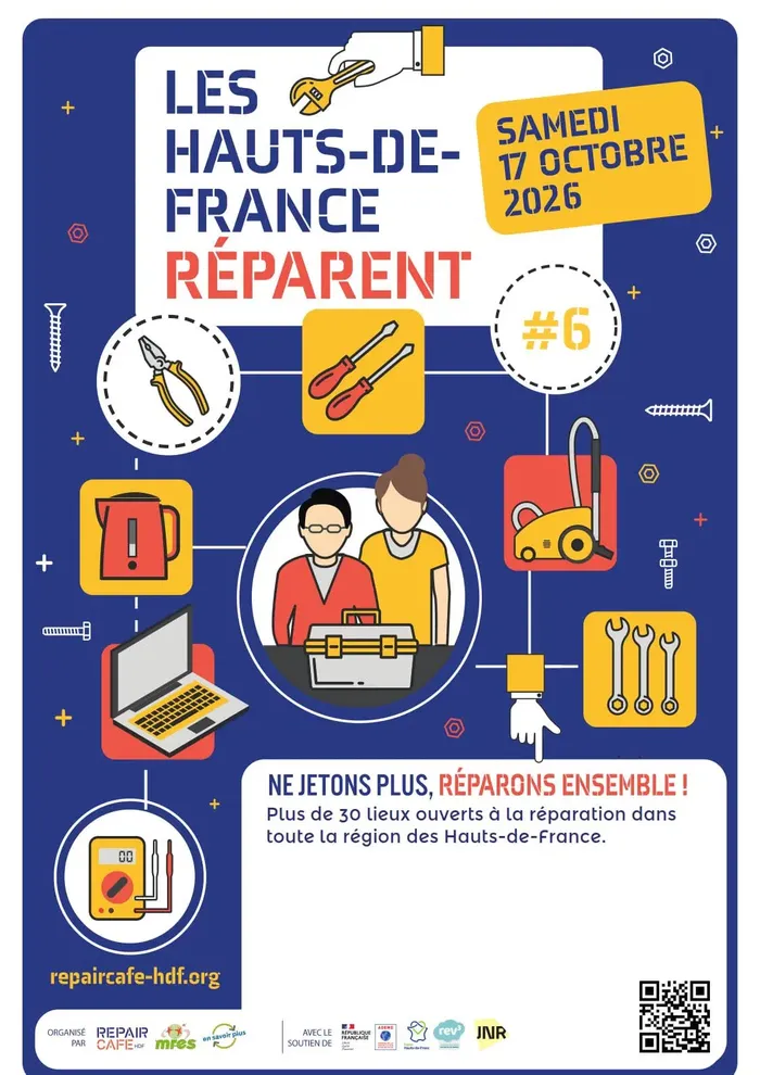 Illustration de l'événement : Centre Social Froissy répare!