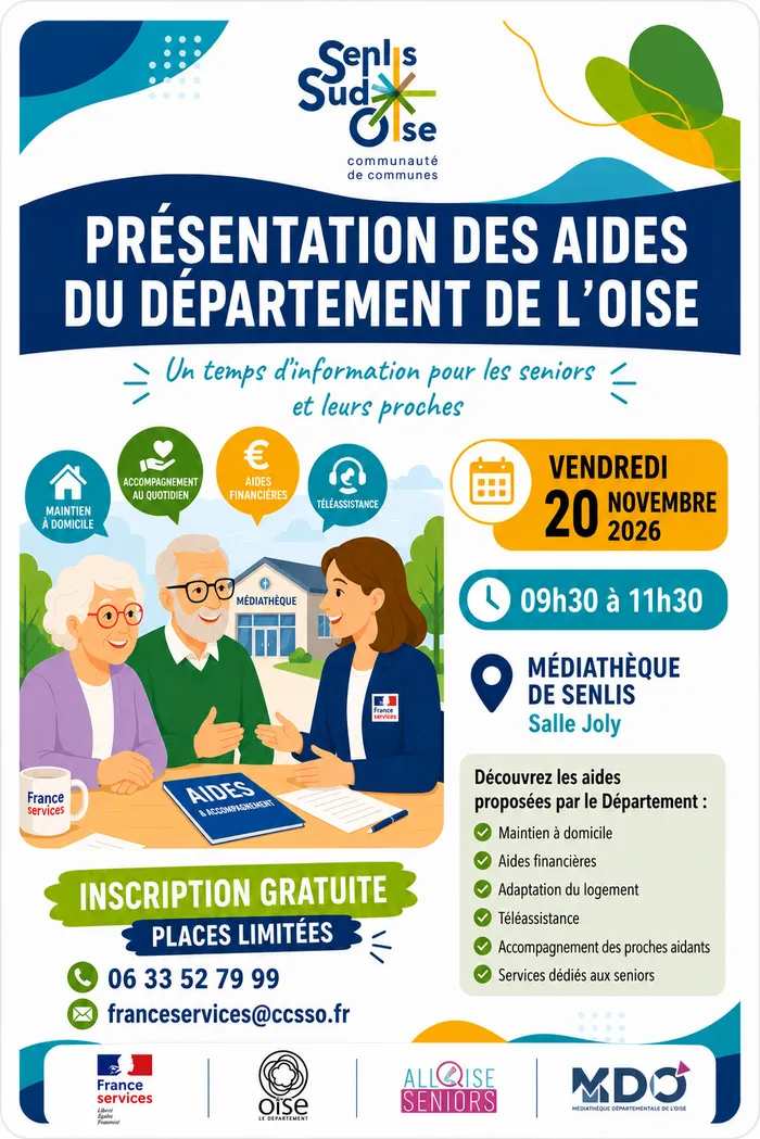 Illustration de l'événement : Présentation des aides du département de l'Oise