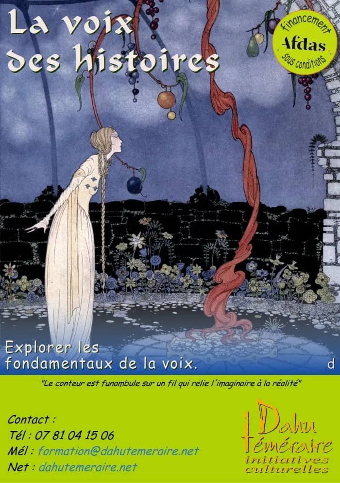 Illustration de l'événement : STAGE : La voix des histoires
