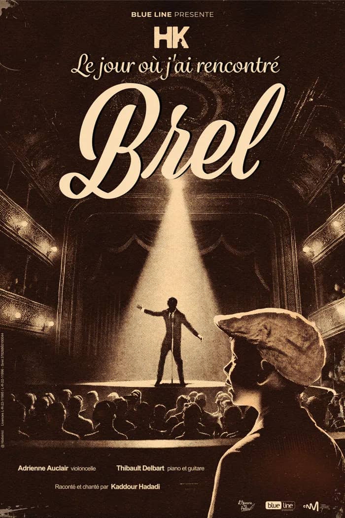 Illustration de l'événement : 20 novembre 2026 - "Le jour où j'ai rencontré Brel" à Andrézieux-Bouthéon (42)