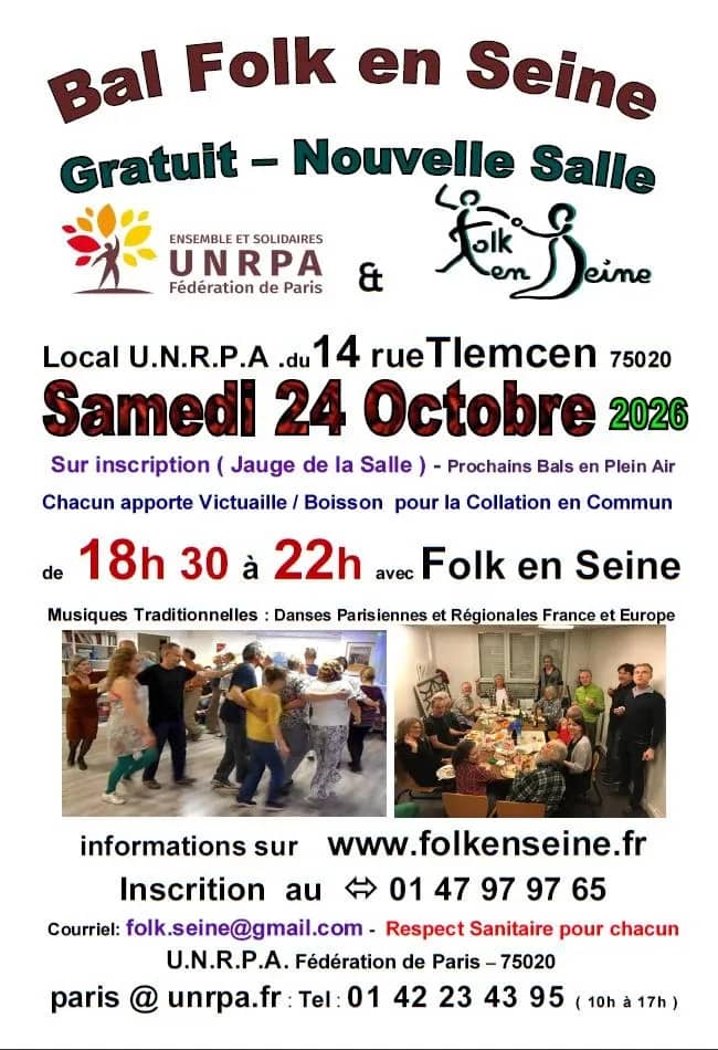 Illustration de l'événement : Bal Folk - Ouverture de la Nouvelle Salle