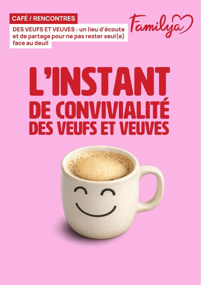 Illustration de l'événement : Café Rencontre Veufs/veuves