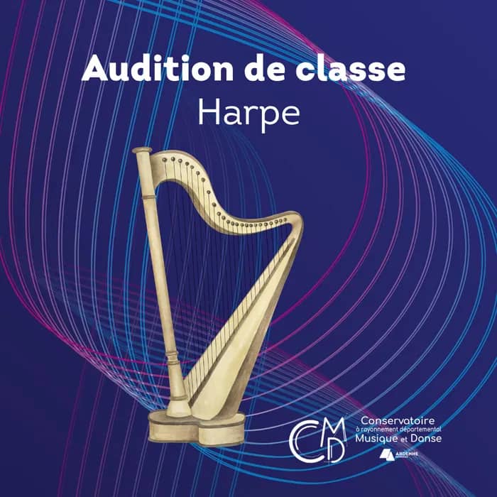 Illustration de l'événement : Audition de classe : Harpe