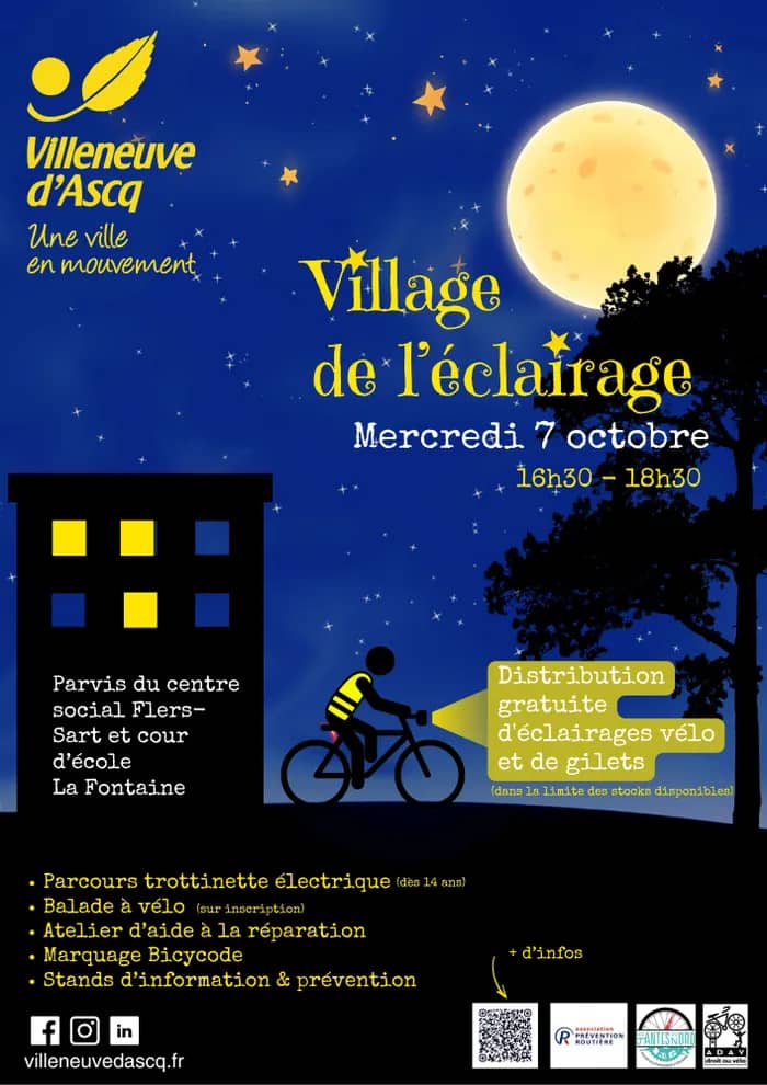 Illustration de l'événement : Village de l'éclairage