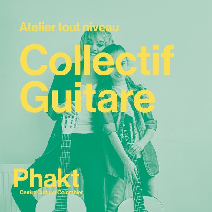 Illustration de l'événement : Participez un cours collectifs de guitare