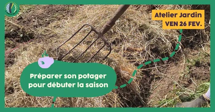 Illustration de l'événement : Atelier jardin : Préparer son potager pour débuter la saison