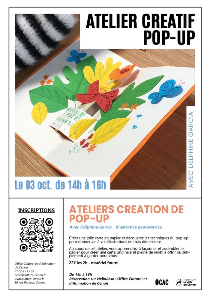 Illustration de l'événement : Atelier Pop-up