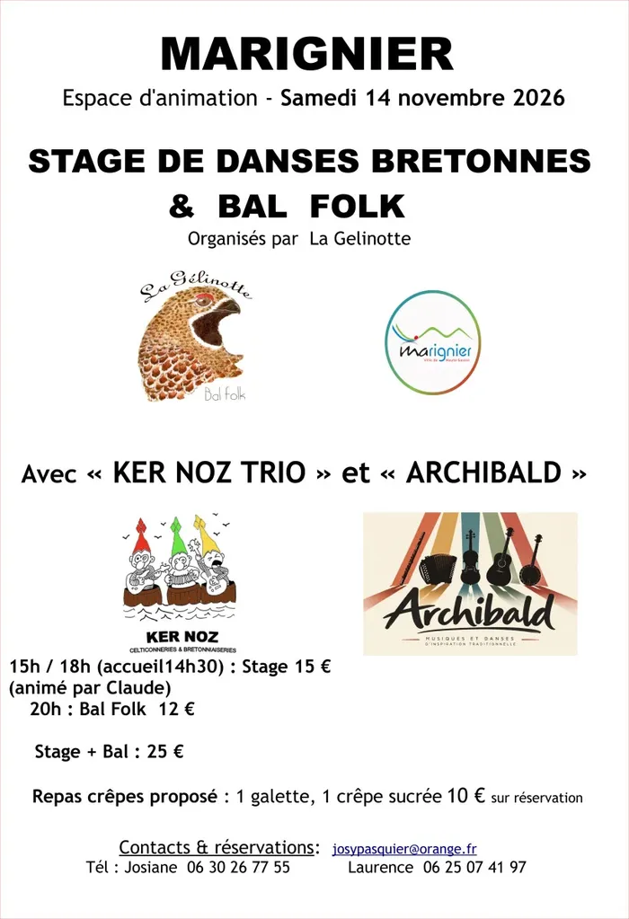 Illustration de l'événement : stage et bal folk