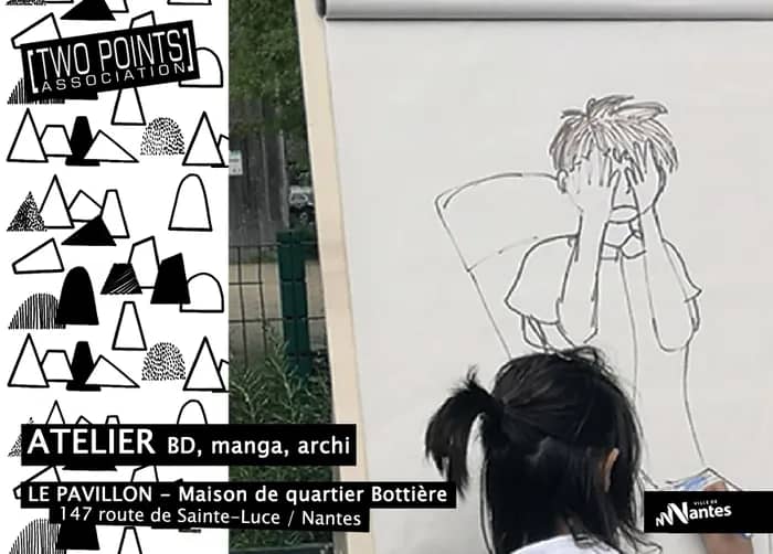 Illustration de l'événement : L’Atelier BD Manga Illustration Architecture / 10-15 ans