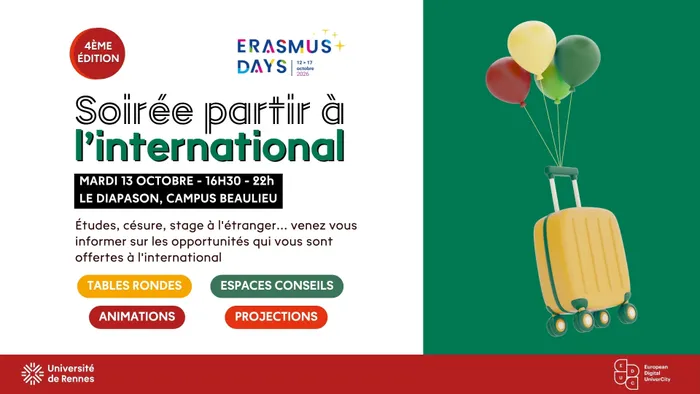 Illustration de l'événement : Soirée Partir à l'international