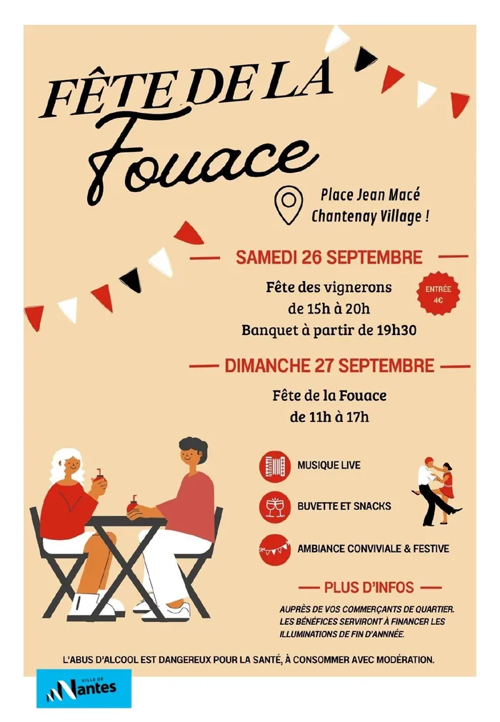Illustration de l'événement : Fête de la Fouace Place Jean Macé