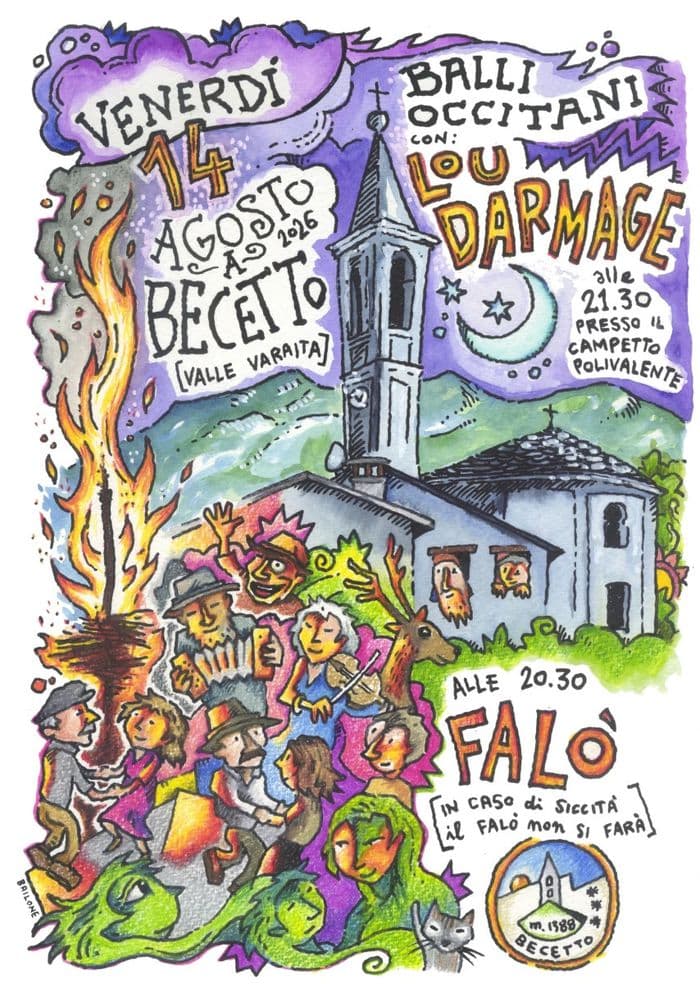 Illustration de l'événement : 14 agosto a Becetto