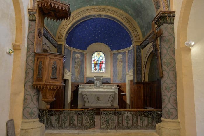 Illustration de l'événement : Visitez l’église romane du XIIe siècle et ses trésors cachés !