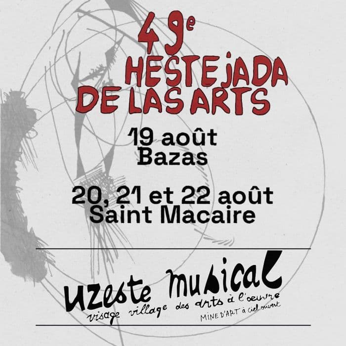 Illustration de l'événement : La PALESTINE à la 49e HESTEJADA DE LAS ARTS : SUITE À ANNULATION ADMINISTRATIVE POUR RISQUES d’INCENDIES, reprogrammation à BAZAS et SAINT-MACAIRE