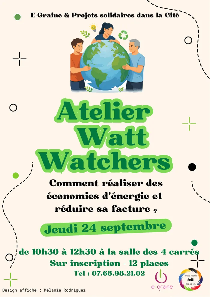 Illustration de l'événement : Atelier WATT WATCHERS