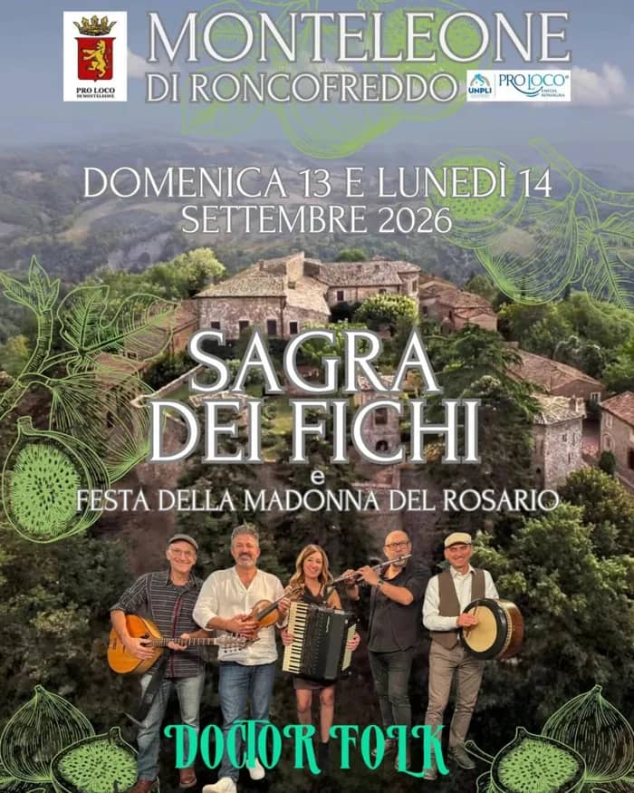 Illustration de l'événement : Sagra dei Fichi a Monteleone + concerto a ballo DOCTOR FOLK