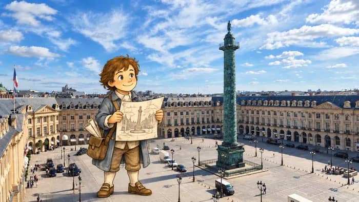 Illustration de l'événement : Parcours ludique autour de la Place Vendôme