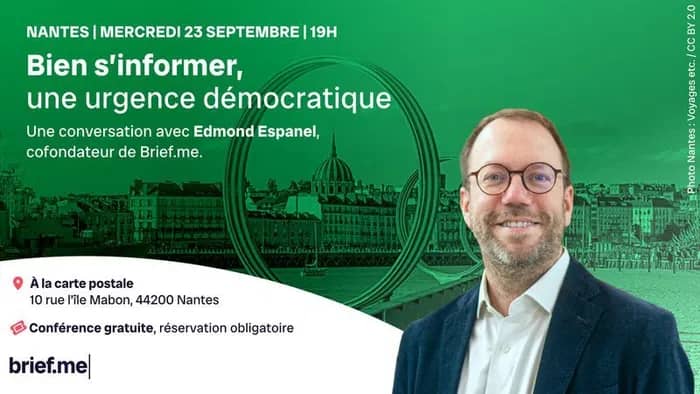 Illustration de l'événement : Conférence-débat : Bien s'informer, une urgence démocratique