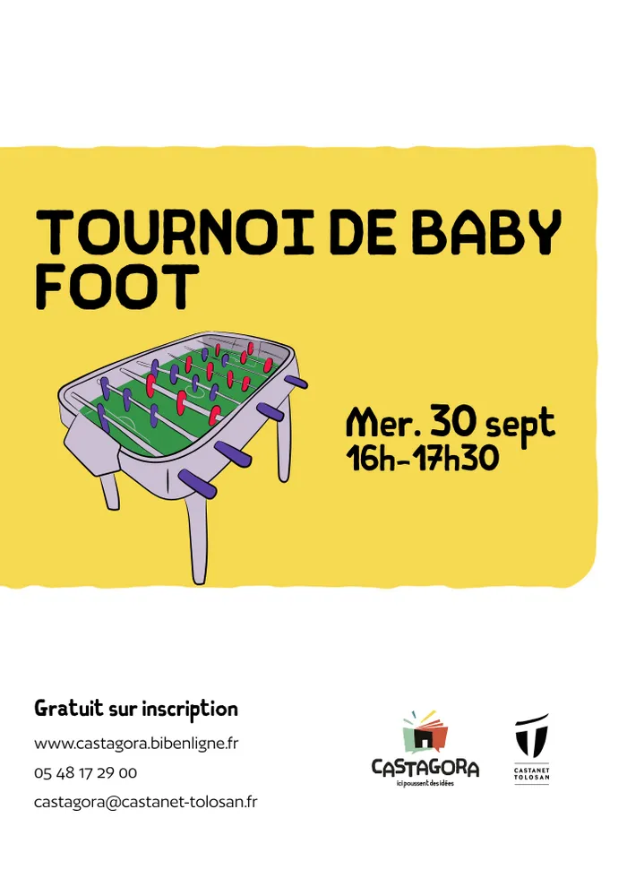 Illustration de l'événement : Tournoi de babyfoot