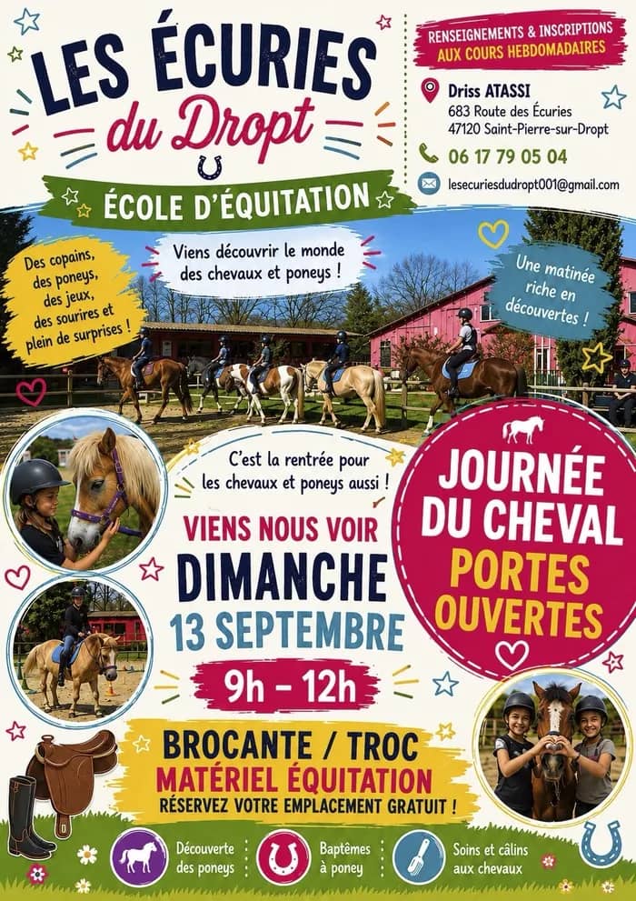 Illustration de l'événement : JOURNÉE DU CHEVAL PORTES OUVERTES