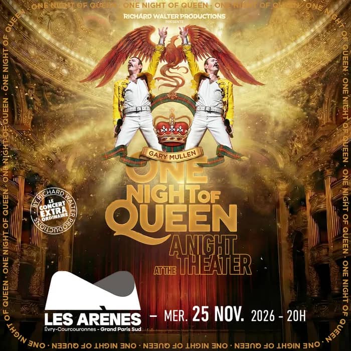 Illustration de l'événement : ONE NIGHT OF QUEEN - A NIGHT AT THE THEATER