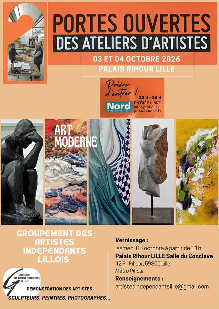 Illustration de l'événement : Portes ouvertes des Artistes du GAIL
