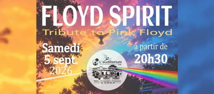 Illustration de l'événement : 🎸🌈 FLOYD SPIRIT en concert à L'Auditorium.info ! 🌈🎸