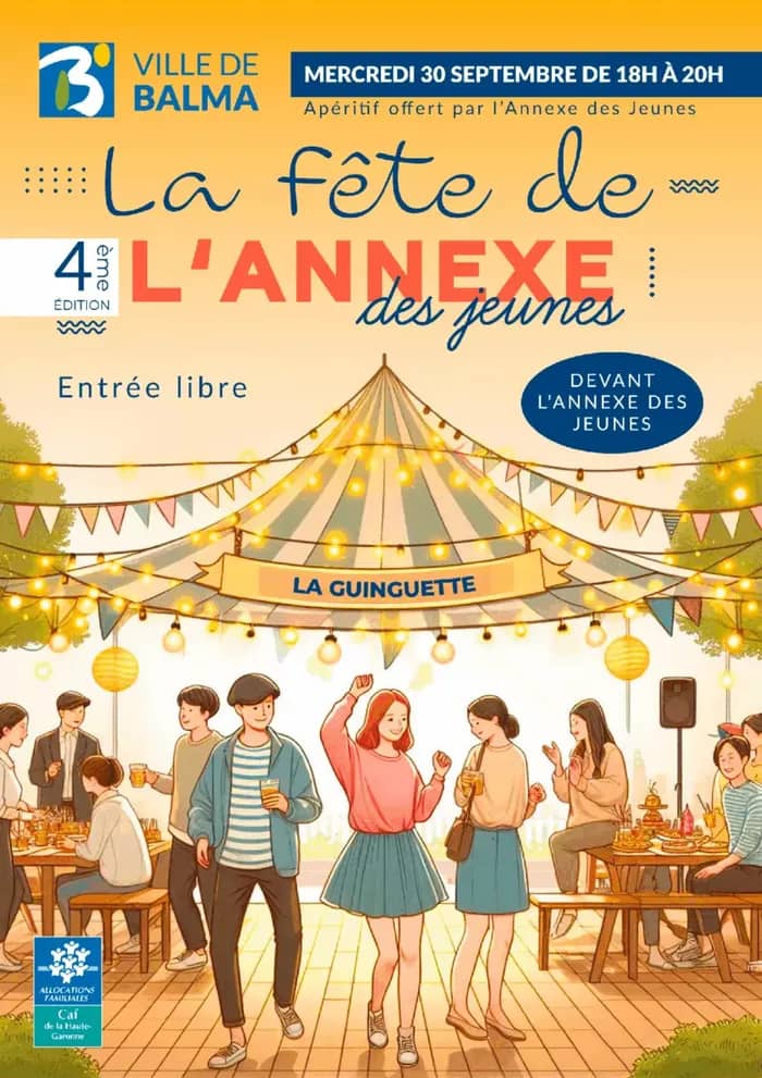 Illustration de l'événement : Fête de l’Annexe des jeunes - Mercredi 30 septembre