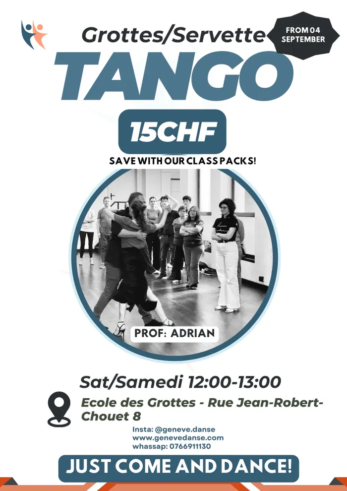 Illustration de l'événement : Cours Tango Argentin niv. debutant