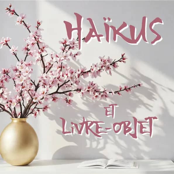 Illustration de l'événement : Cadeau littéraire : haïkus et livre-objet à personnaliser