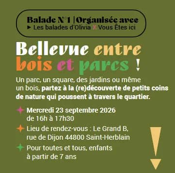 Illustration de l'événement : Les Balades Urbaines de Bellevue (NOUVEAU CYCLE)